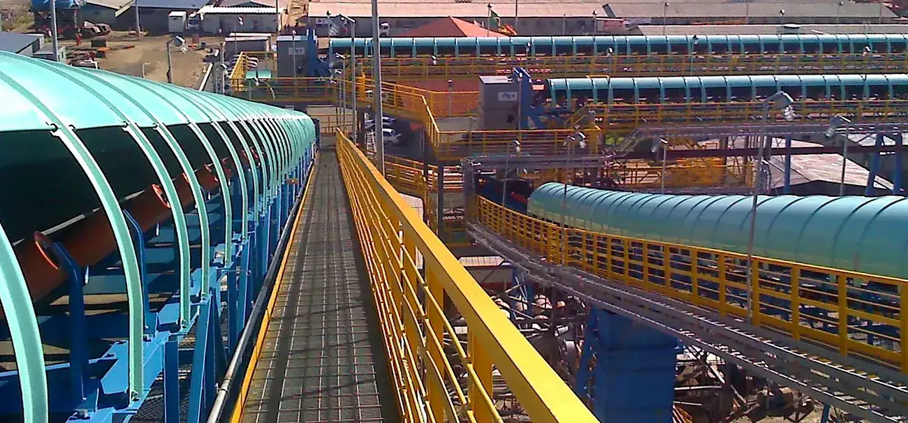 Transportadores tubulares fabricados pela AP